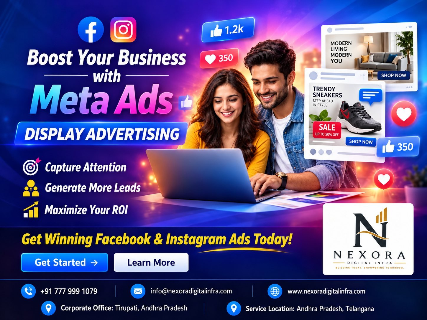 Meta Display Advertising by Nexora Digital Infra